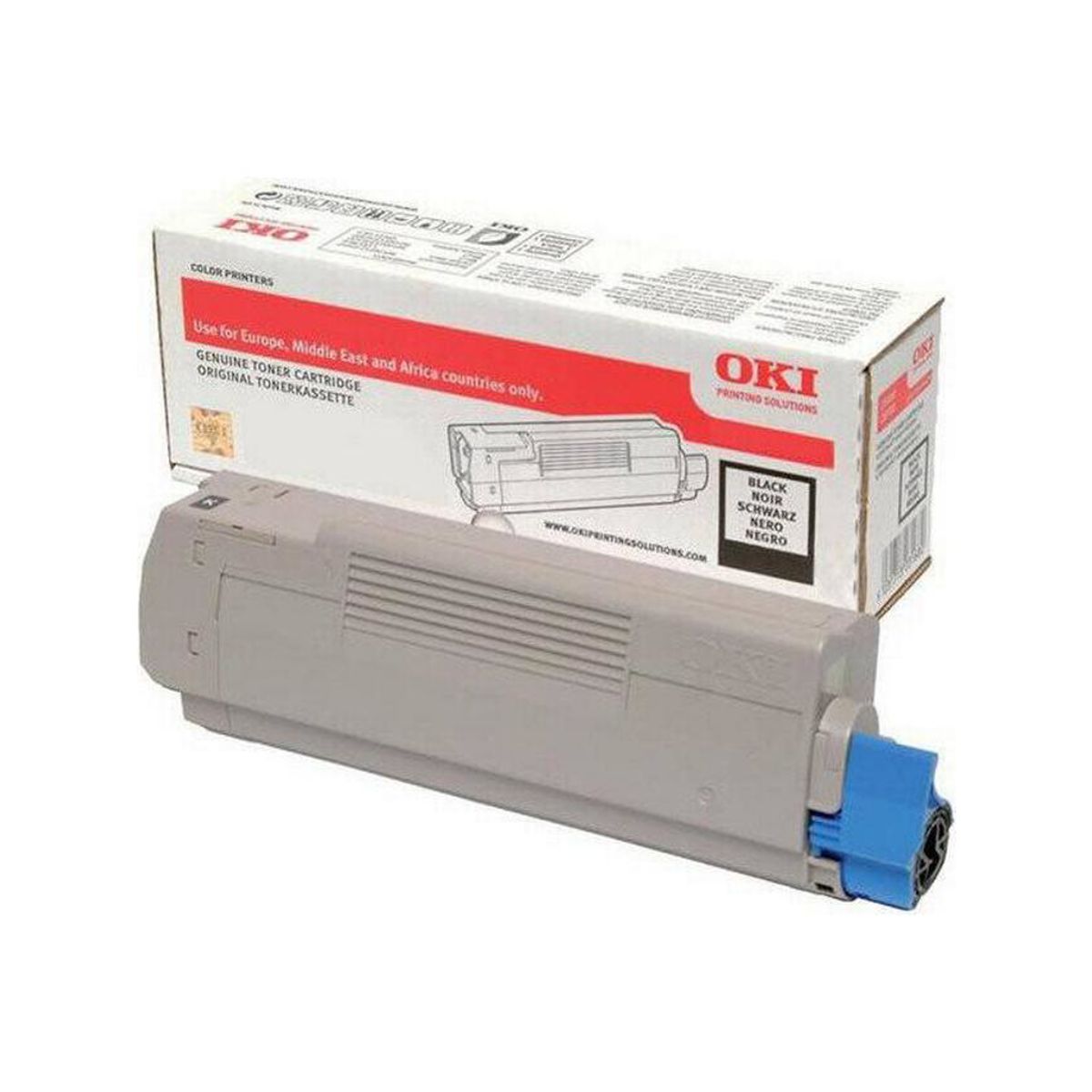 OKI Toner C612 Sort