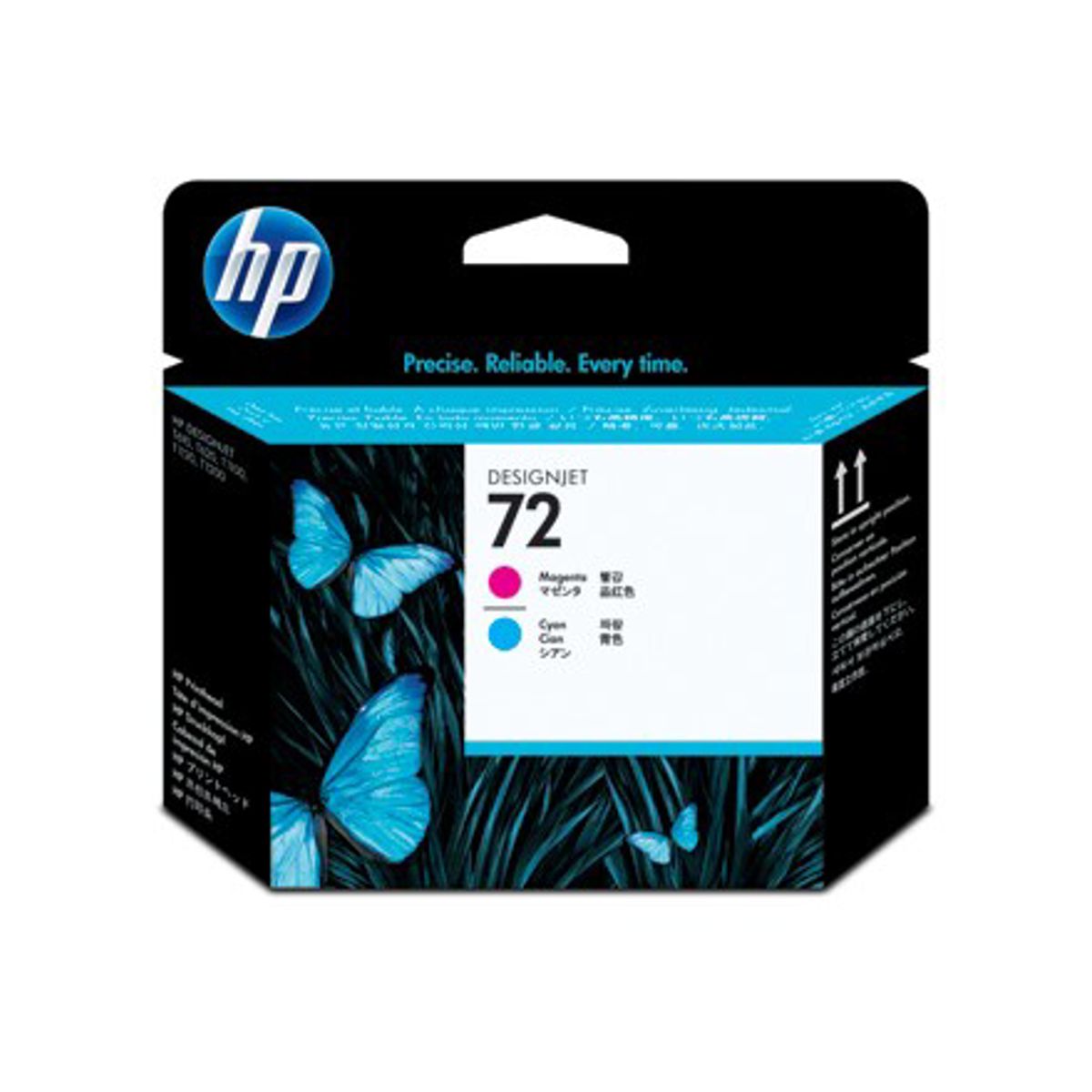 HP 72 Printhoved C9383a Magenta / Cyan