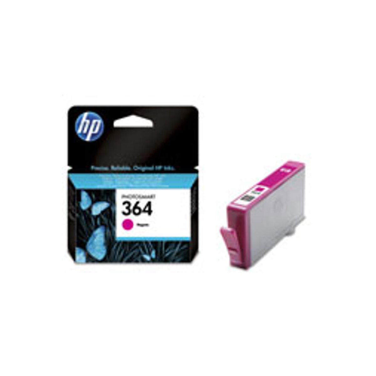 HP 364 Blæk Cb319ee Magenta