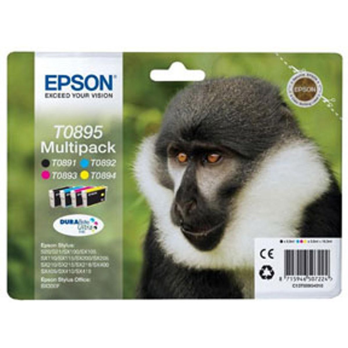 Epson Blæk T0895 Multipack