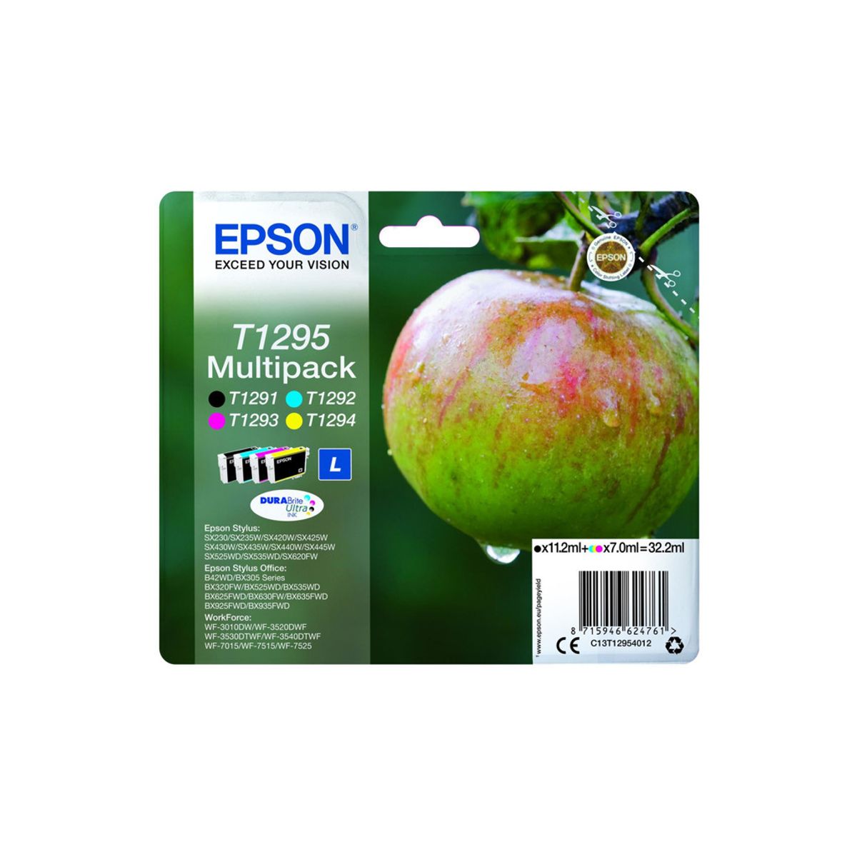 Epson T1295 Blæk Cmyk