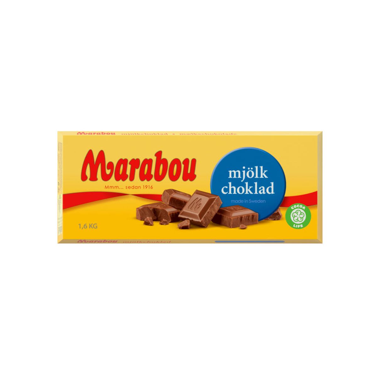 Chokolade Marabou XL 16 x 100 Gram