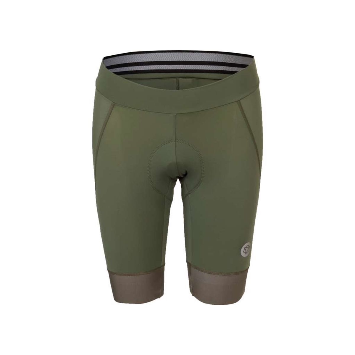 AGU Bibshort Essential Prime 2 - Cykelshorts - Dame - Army Grøn - Str. M