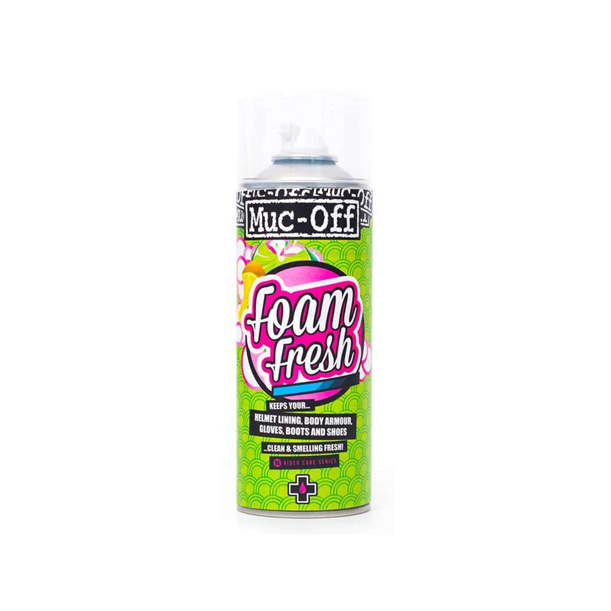 Muc-Off Foam Fresh Cleaner - Citrus duft - Neutraliserer skidt på tekstiler - 400 ml