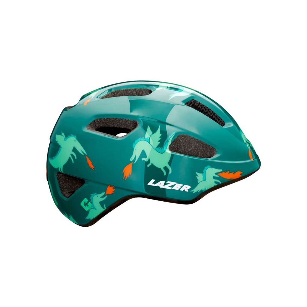 Lazer Nutz KinetiCore - Cykelhjelm junior - Str. 50-56 cm - Dragons