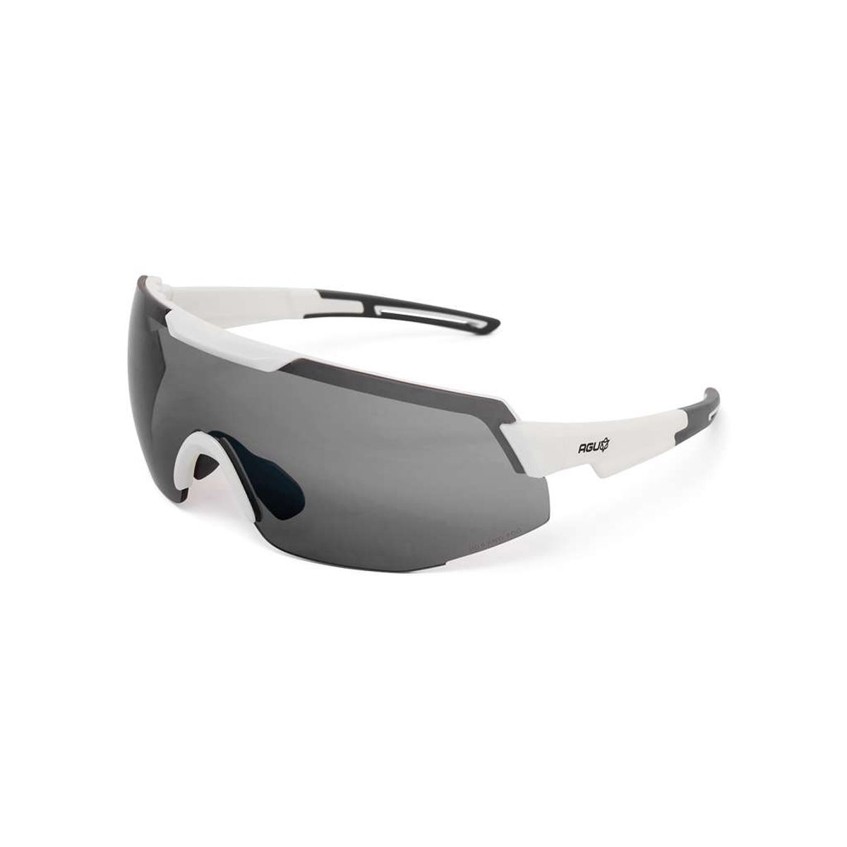 AGU Pride Løbe- og Cykelbrille - Anti Fog Linser - Hvid