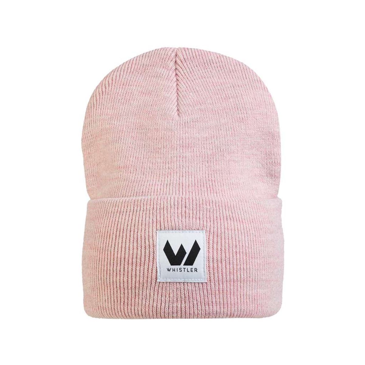 Whistler - Linjoe Melange Hat - Beanie hat - Candy pink - Voksen