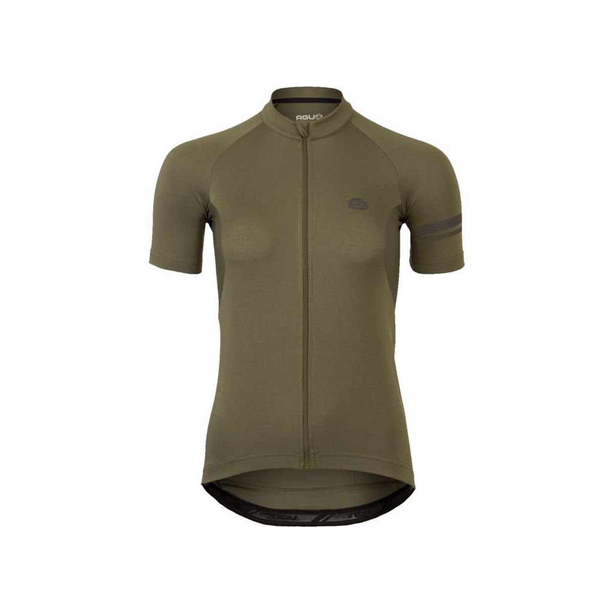 AGU Core Essential - Cykeltrøje - K/Æ - Dame - Army Grøn - Str. 2XL