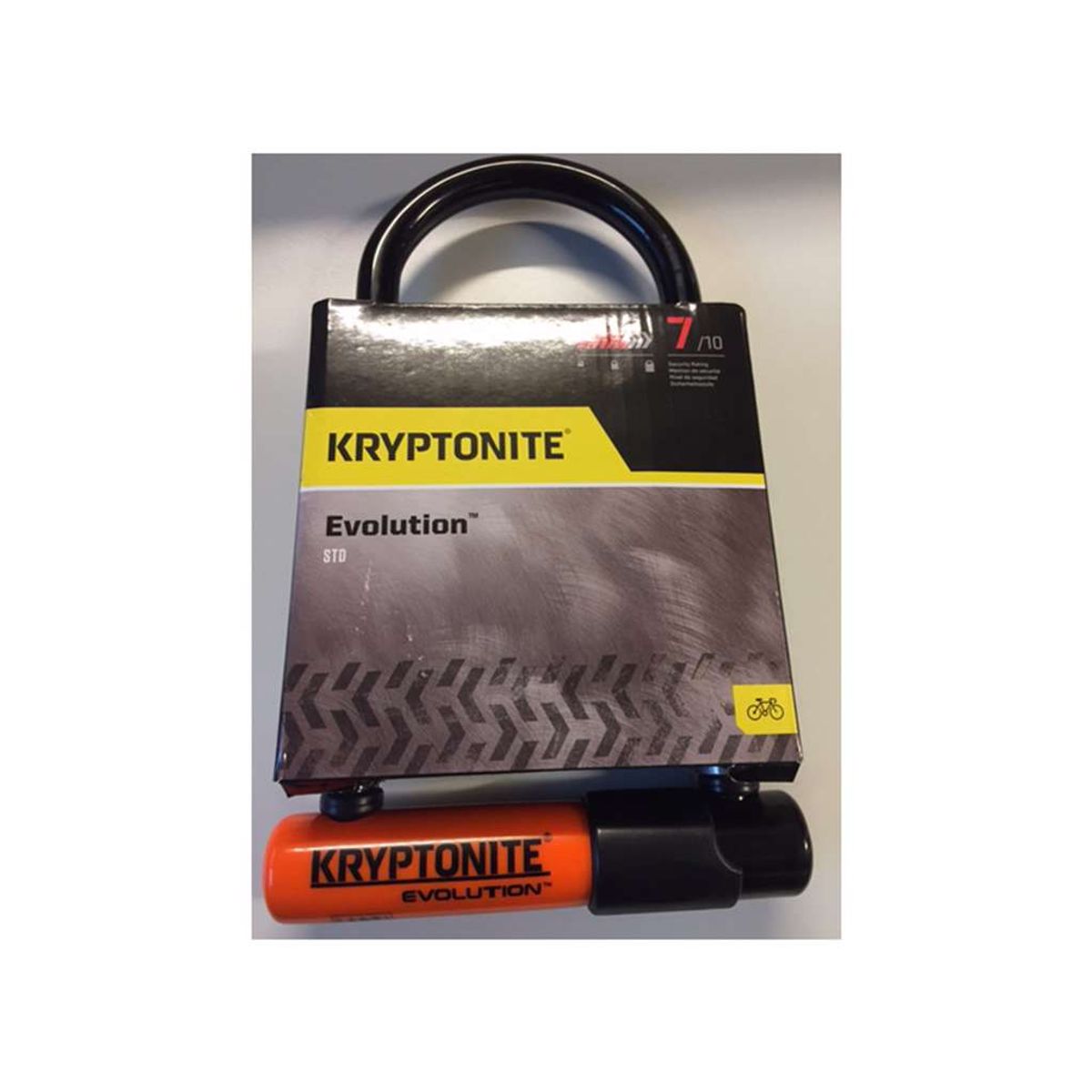 Kryptonite Evolution - Bøjlelås U-Lock STD Flexframe - 10,2x22,9cm