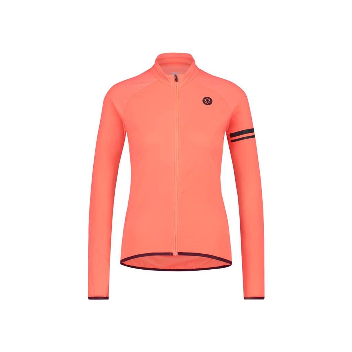 AGU Essential Thermo Jersey - Dame cykeltrøje L/Æ - Coral - Str. XS