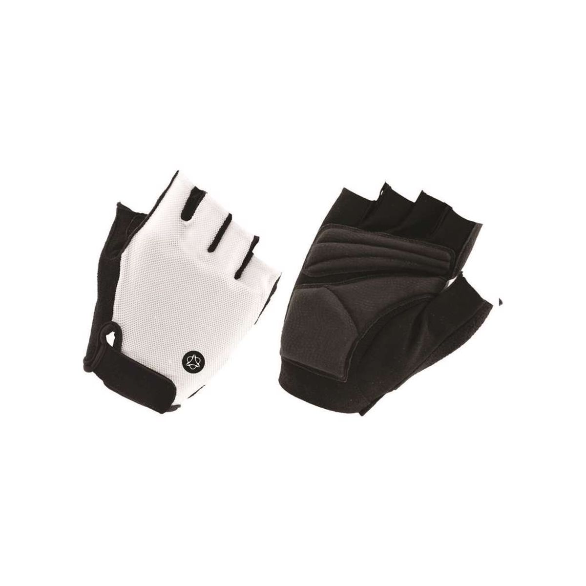 AGU Gloves Essential Super Gel - Cykelhandsker Gel-puder - Hvid - Str. XL