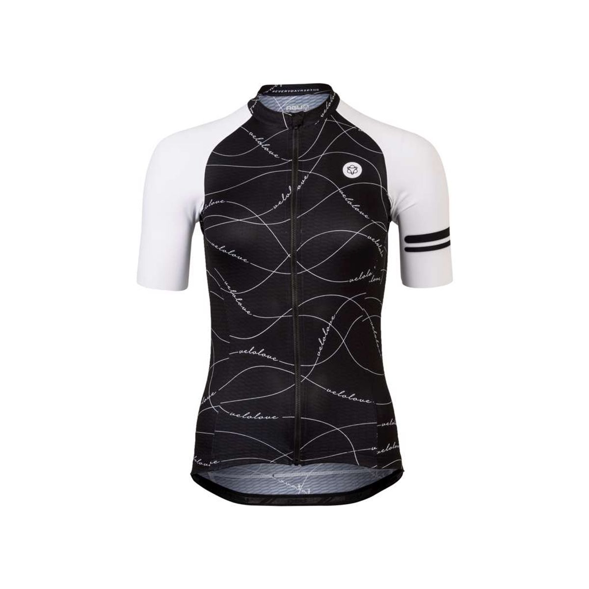 AGU Velo Wave Essential - Cykeltrøje - K/Æ - Dame - Sort - Str. XL