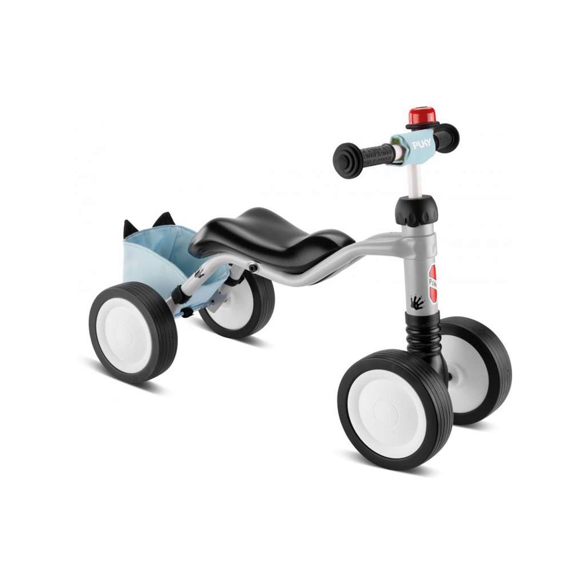 Puky - Wutsch Bundle - Løbecykel fra 1,5 år/80 cm - Grå/Blå