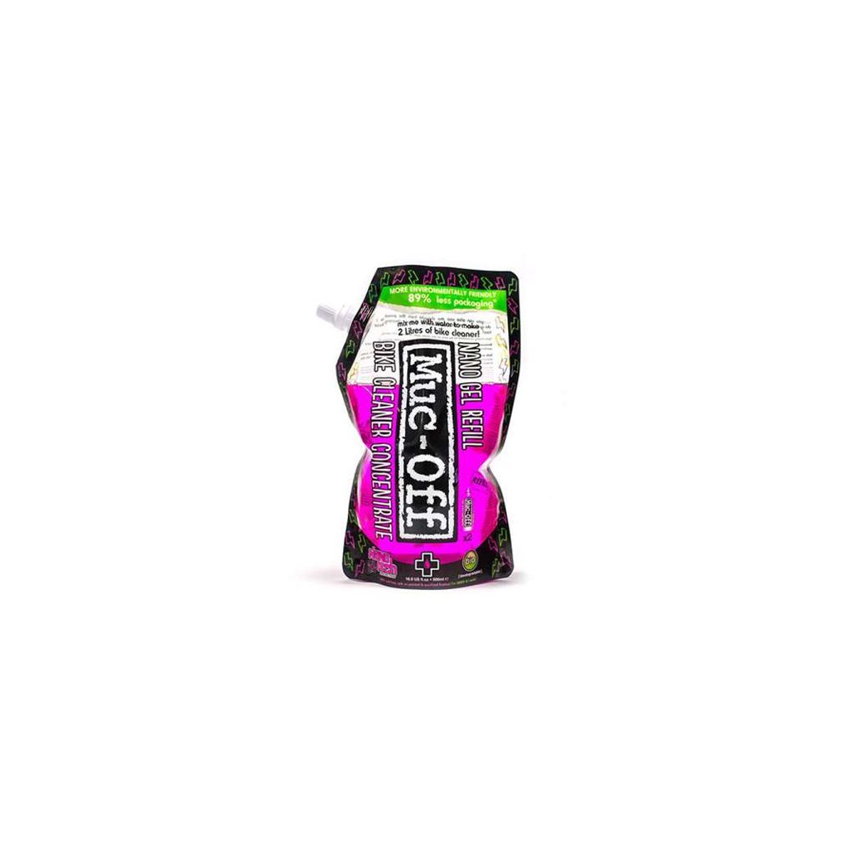 Muc-Off Nano Gel - 1:4 Koncentrat til Bikecleaner - 0,5 liter