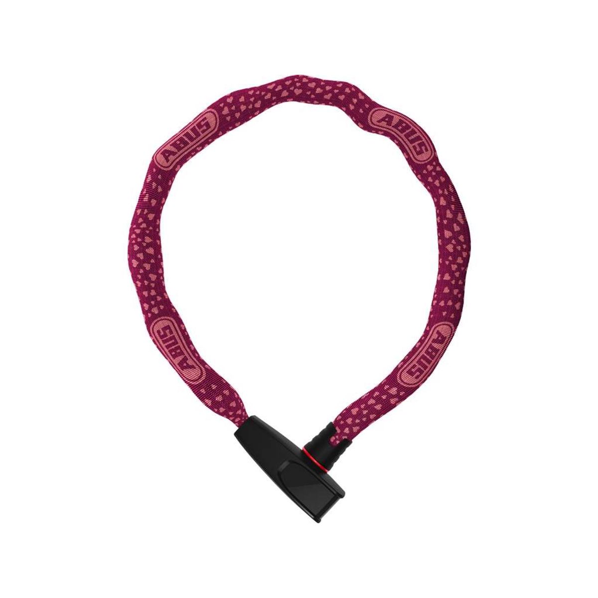 Abus 6806K Catena - Kædelås - Cherry heart - 85 cm