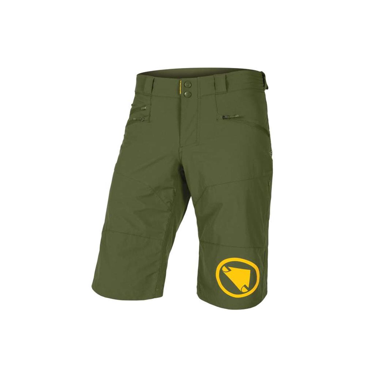 Endura SingleTrack Short II - Cykelshorts - Olive Green - Str. XL