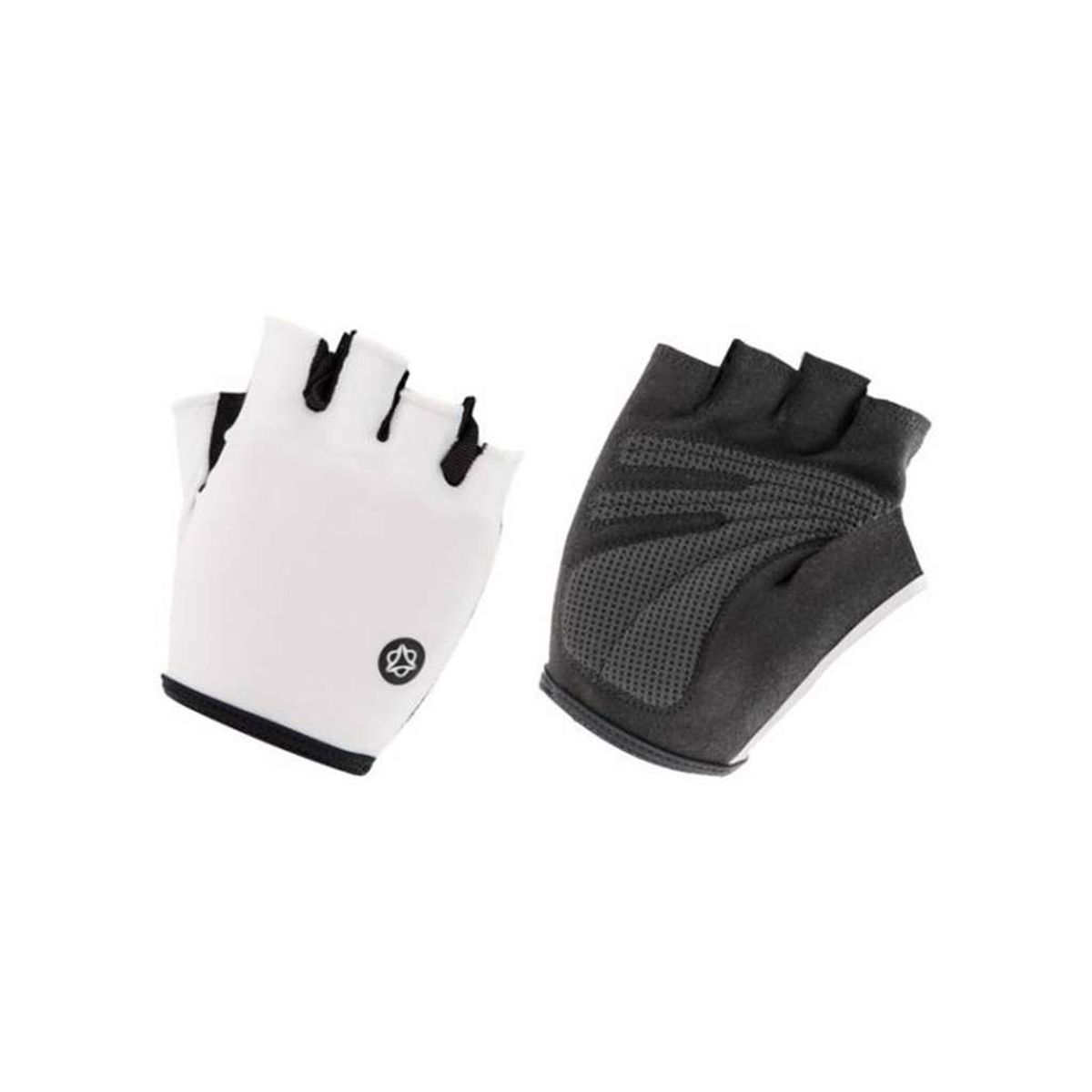 AGU Gloves Essential Gel - Cykelhandsker med Gel-puder - Hvid - Str. M