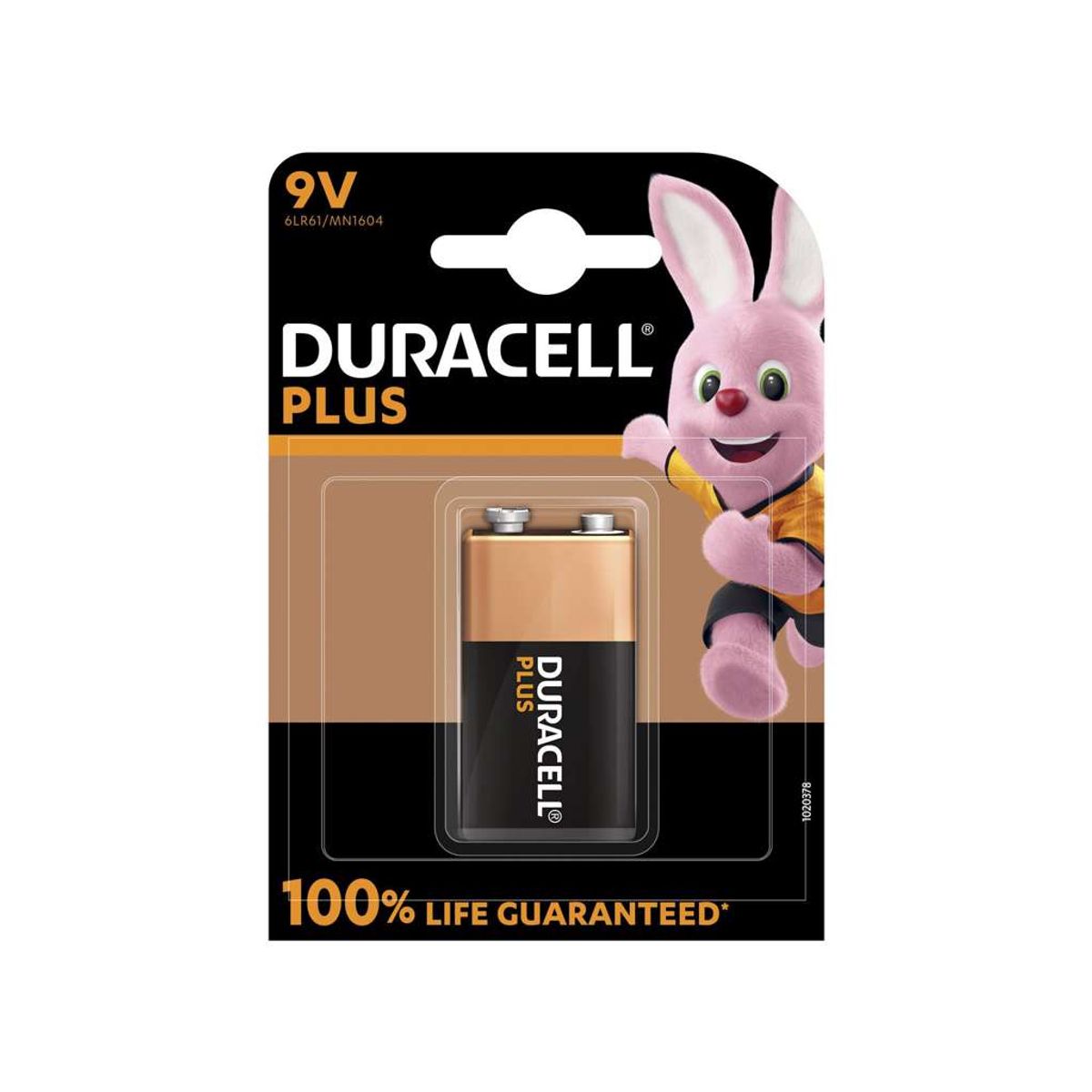 Batteri Duracel Plus Power 9V