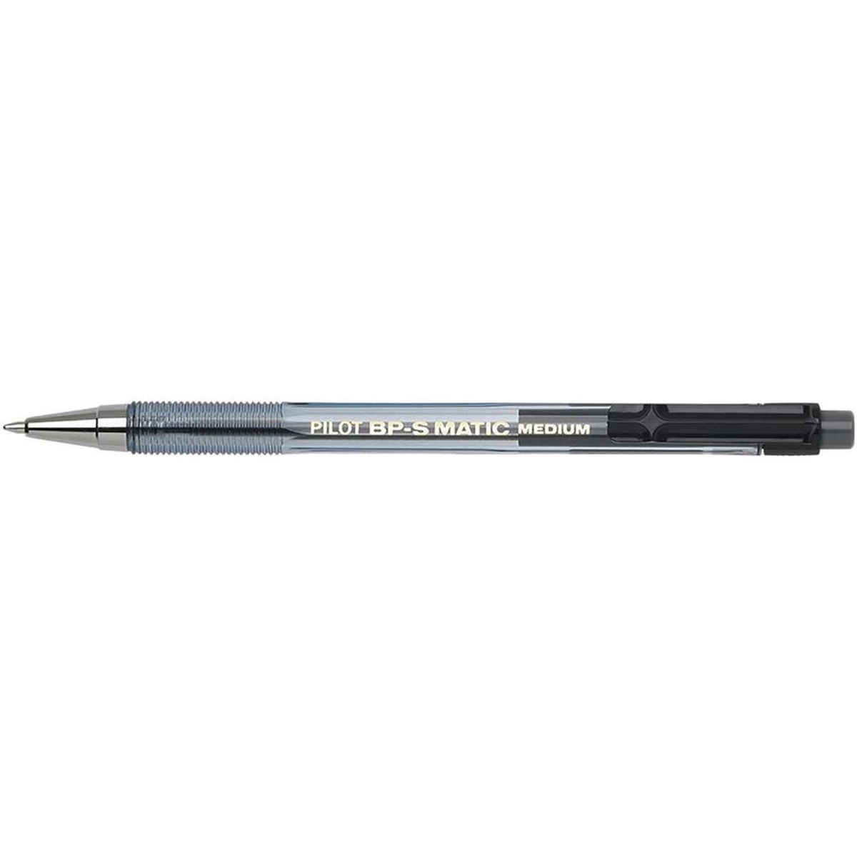 Kuglepen Pilot Bp-s Matic Medium Sort