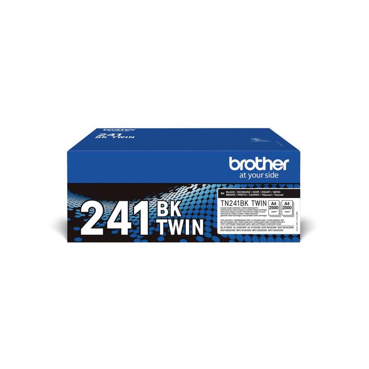 Brother Toner Tn-241bk 2x Sort