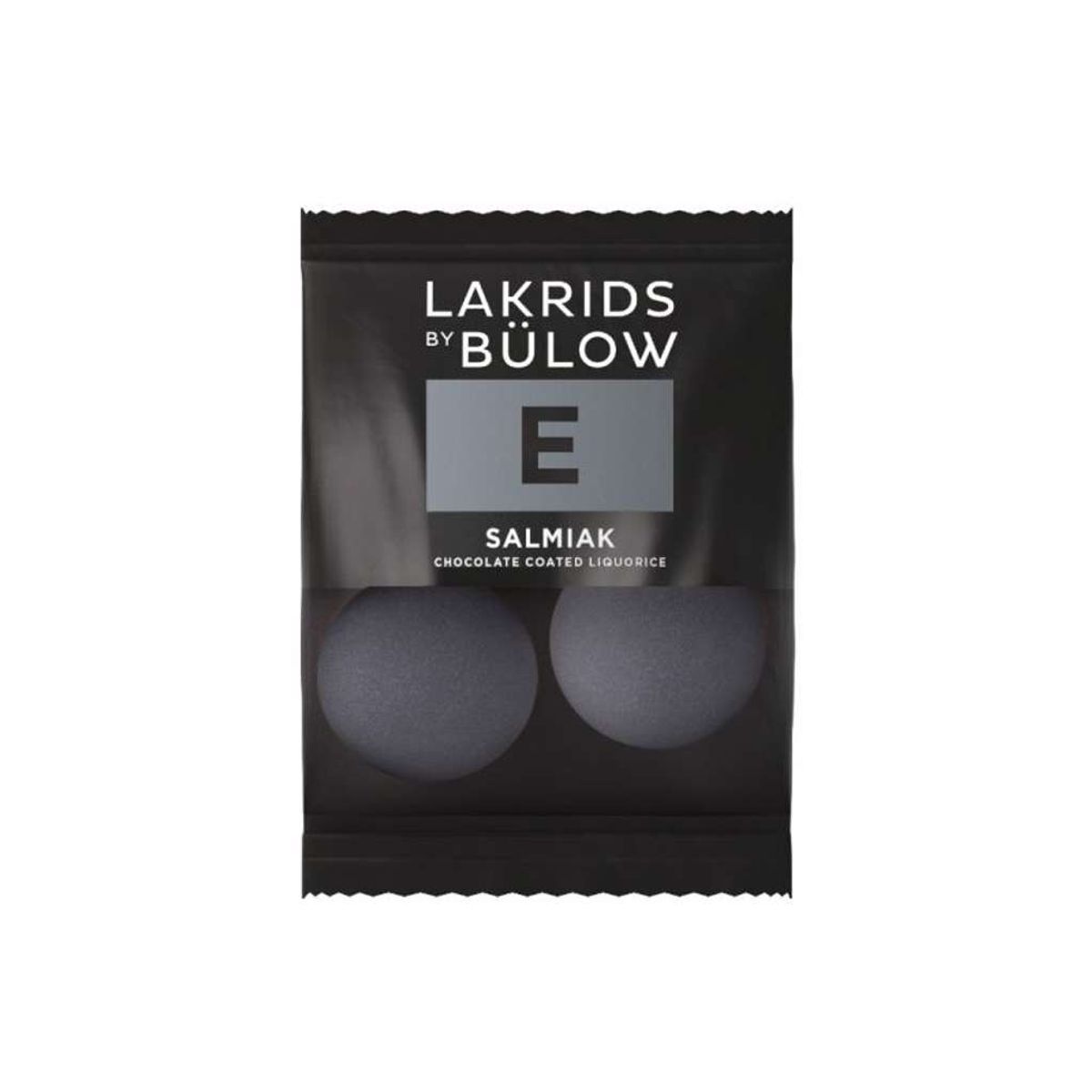 Lakrids by Bülow E | Salmiak | Flowpack | 250 Poser