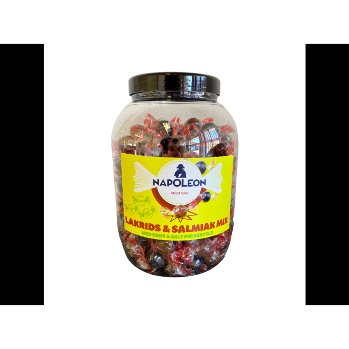 Bolcher Lakrids & Salmiak mix Indpakket 1300 Gram