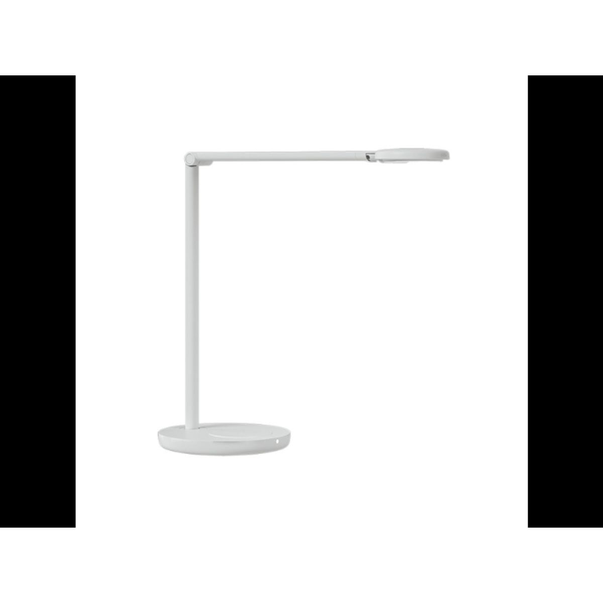 Luxo Bordlampe | Motus Flat med CCT og Opladning i Bordfod | Hvid