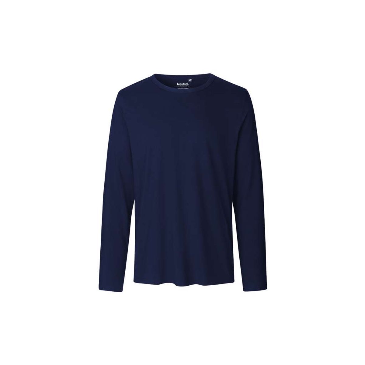 Herre Langærmet T-shirt Neutral O61050 str. 2XL Navy