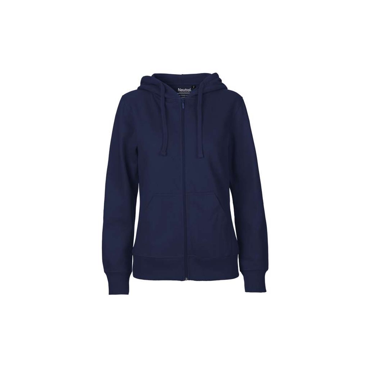 Dame Hættetrøje M/lynlås Neutral O83301 str. XL Navy