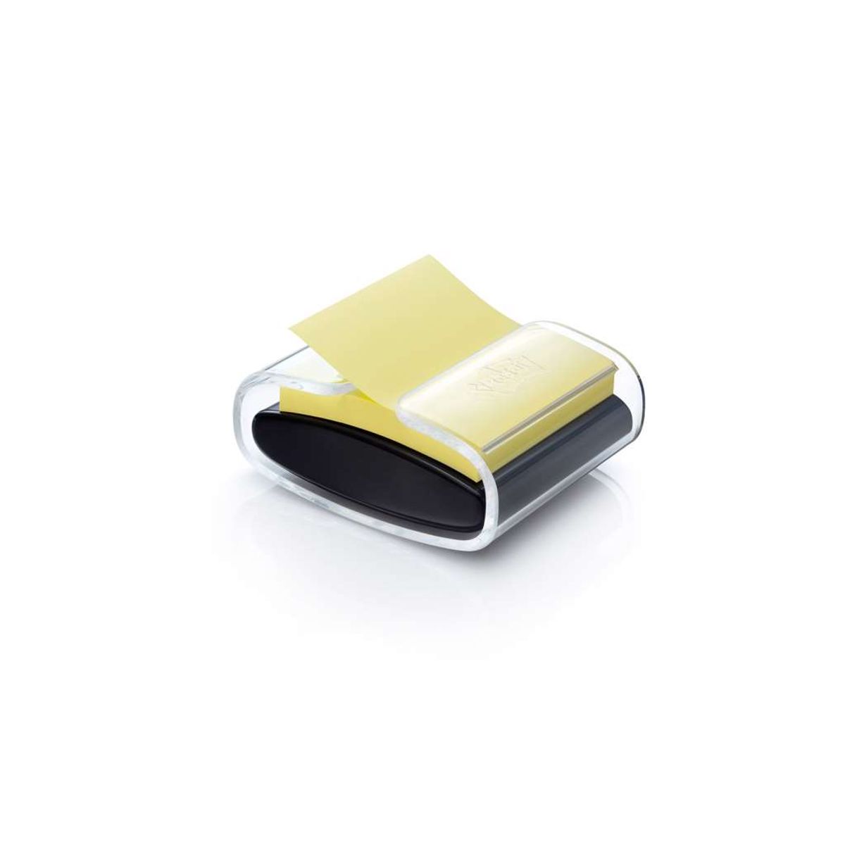 Post-it Z-notes Dispenser PRO Sort/klar Incl. 1 Canary Yellow R330 Blok