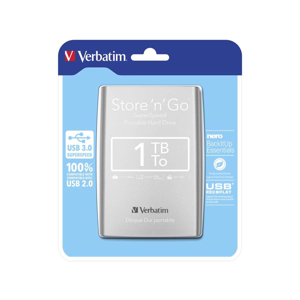 Harddisk Verbatim 1TB