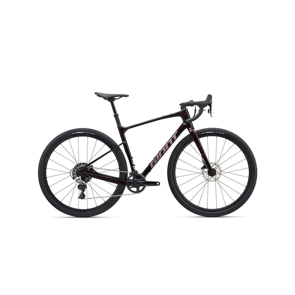 Giant Revolt Advanced 1 - Gravelbike - 12 gear - Cordovan Medium