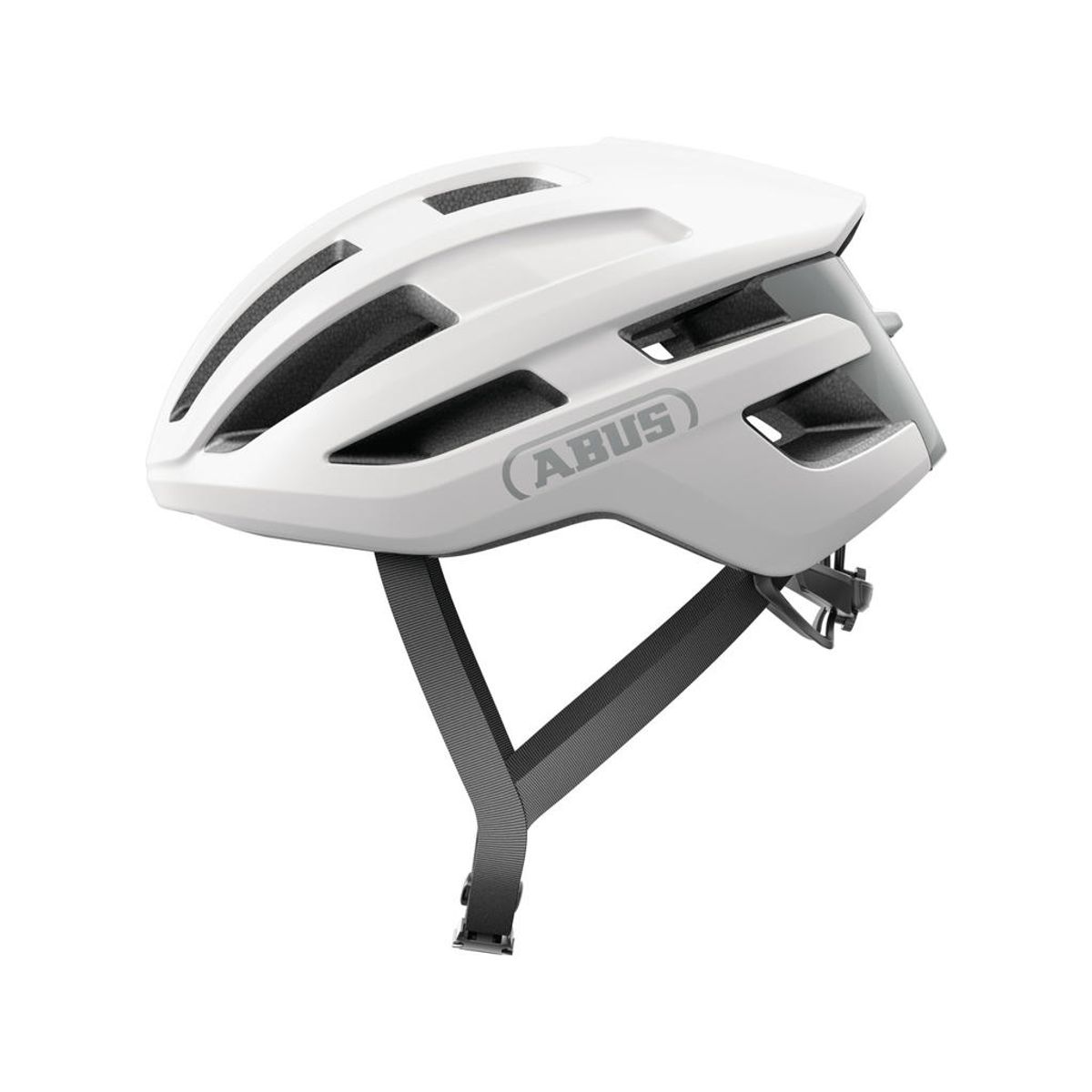 Abus PowerDome - Cykelhjelm - Str. 51-55 cm - Polar white