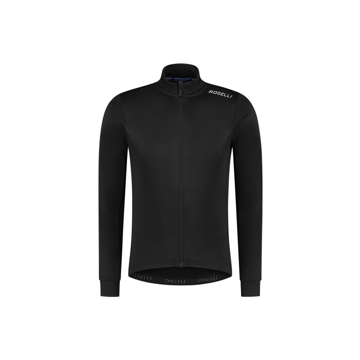 Rogelli Core - Cykeltrøje - Lange ærmer - Sort - Str. 2XL