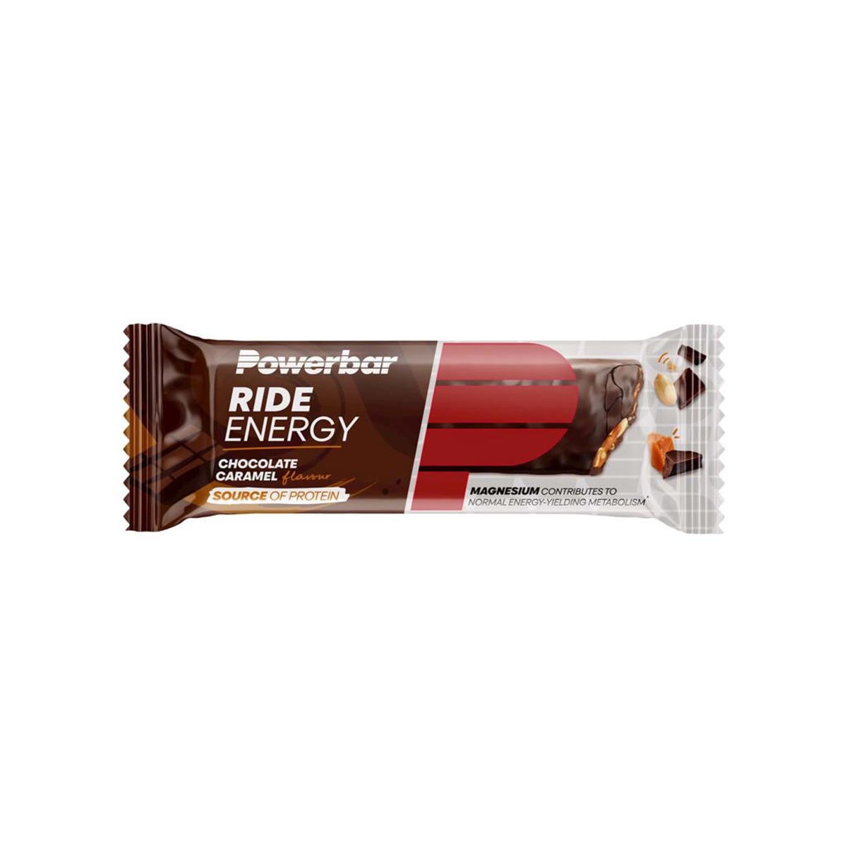 Powerbar Ride - Chocolate caramel +magnesium - 55 gram.