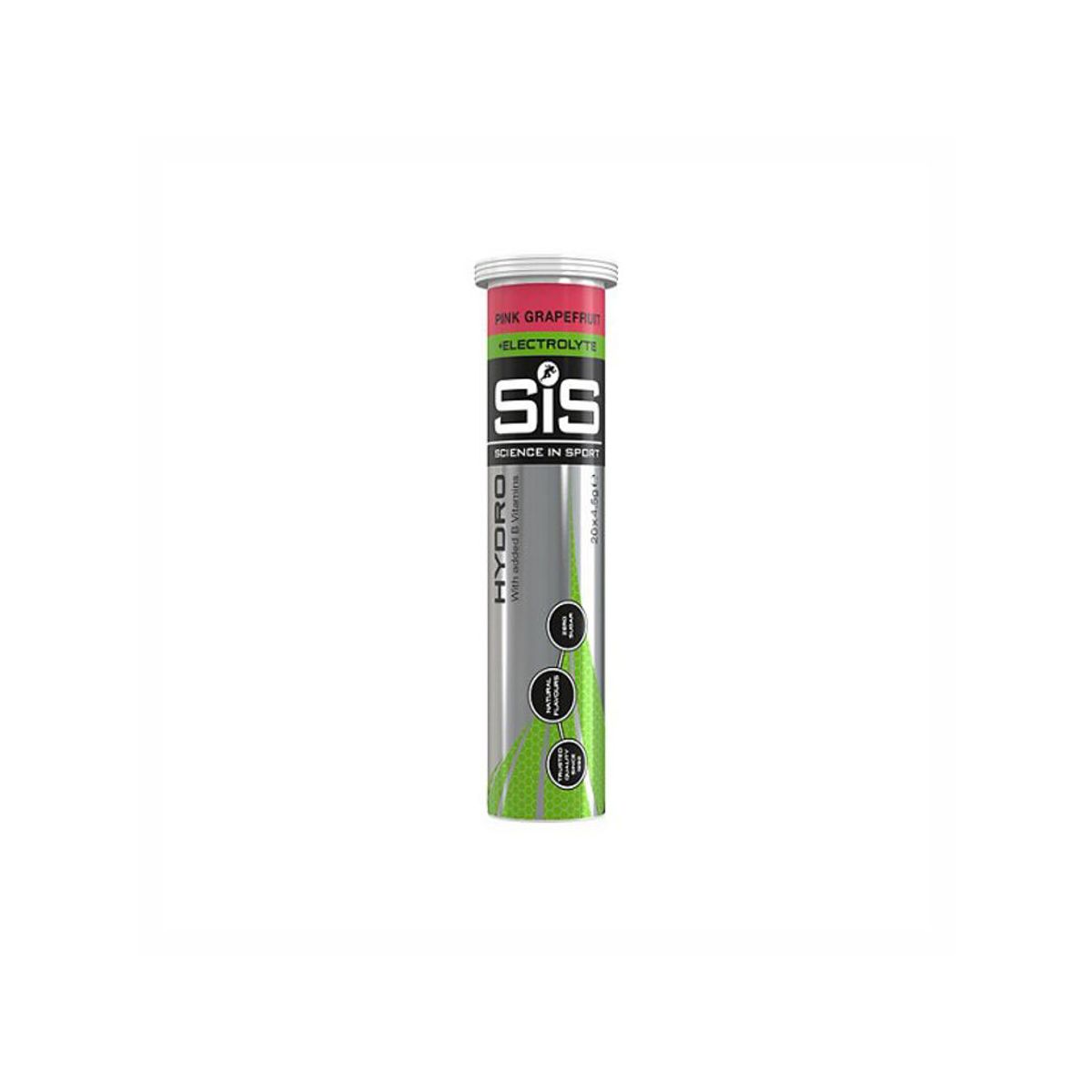 SIS GO - Hydro Tabletter - Pink grapefrugt - Rør med 20 elektrolyttabletter a 4 gram