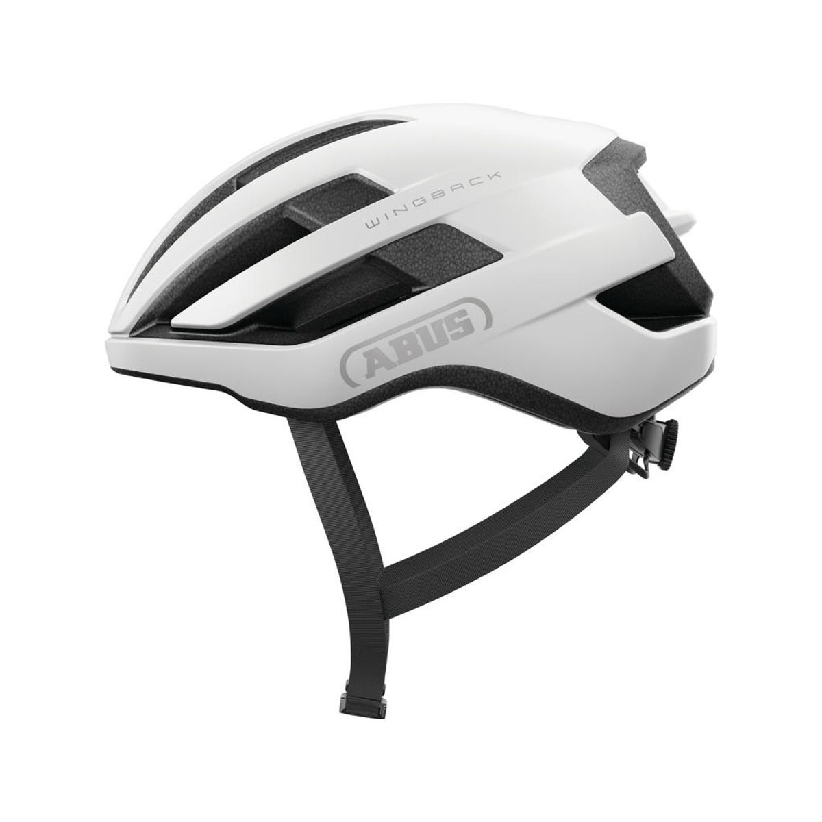 Abus WingBack - Cykelhjelm - Str. 51-55 cm - Polar white