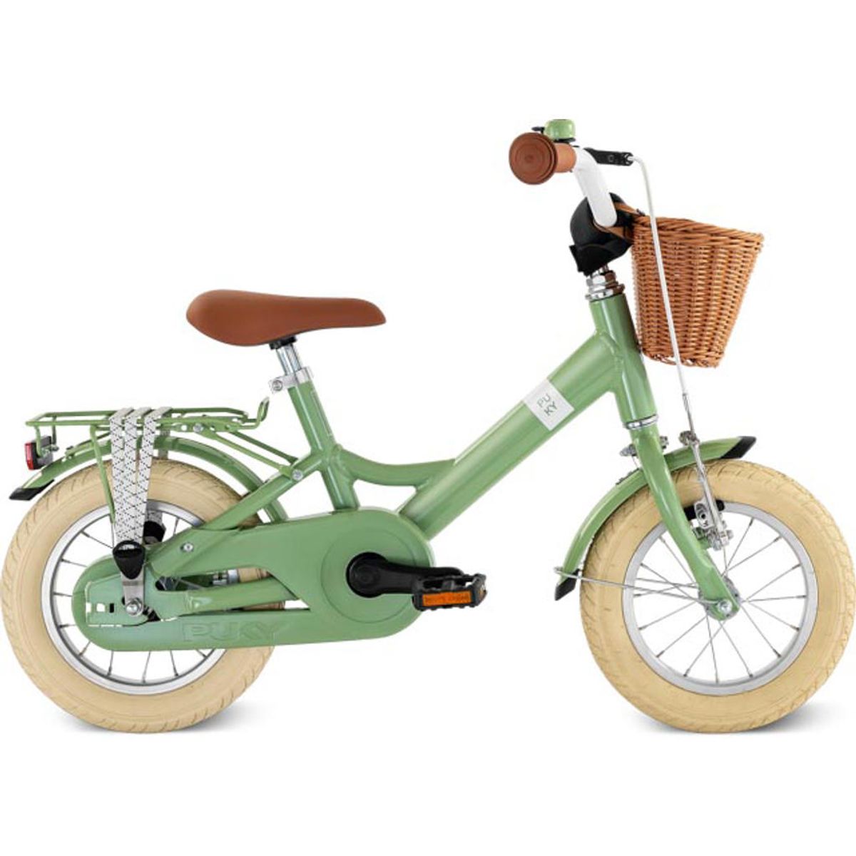 Puky - Youke Classic 12 - Børnecykel fra 3 år - Retro grøn