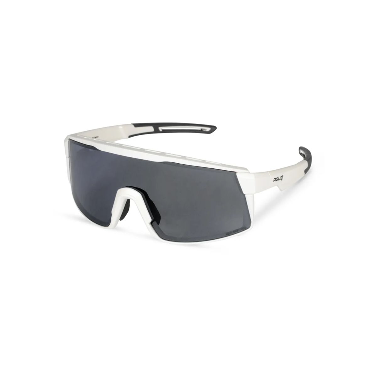 AGU Verve Løbe- og Cykelbrille - Anti Fog Linser - Hvid