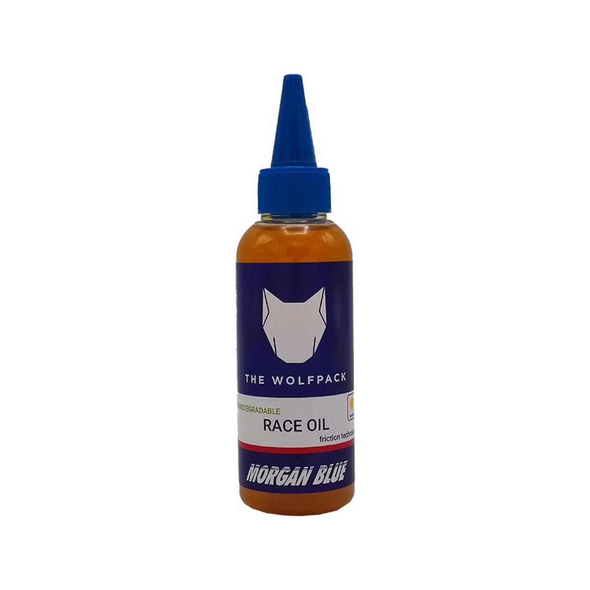 Morgan Blue Race oil Bio - Kædeolie 125 ml til tørt vejr - 100% Biologisk nedbrydeligt