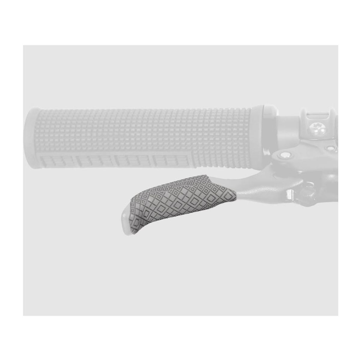 Lizard Skins DSP LEVER GRIP - 0,5 MM - 2 Sæt - PLATINUM GRAY