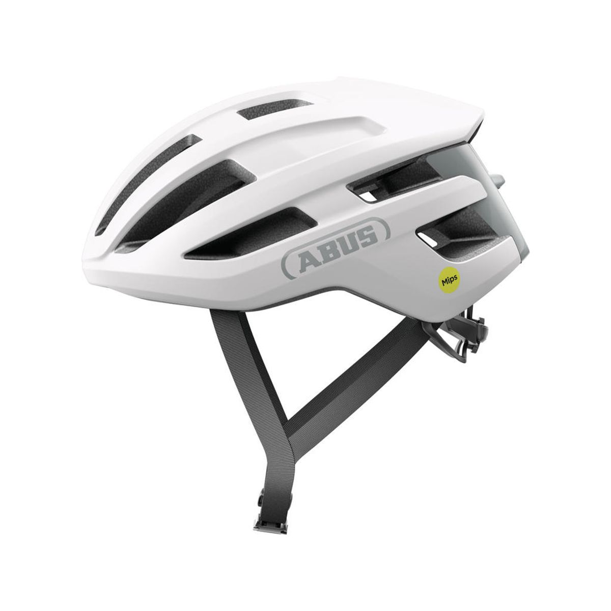 Abus PowerDome MIPS - Cykelhjelm - Str. 54-58 cm - Polar white