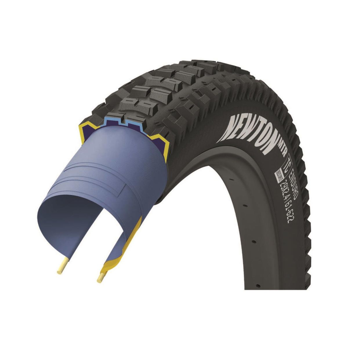 Goodyear Newton Enduro MTR - Enduro - Foldedæk - 29x2,40 (61-622) - Sort