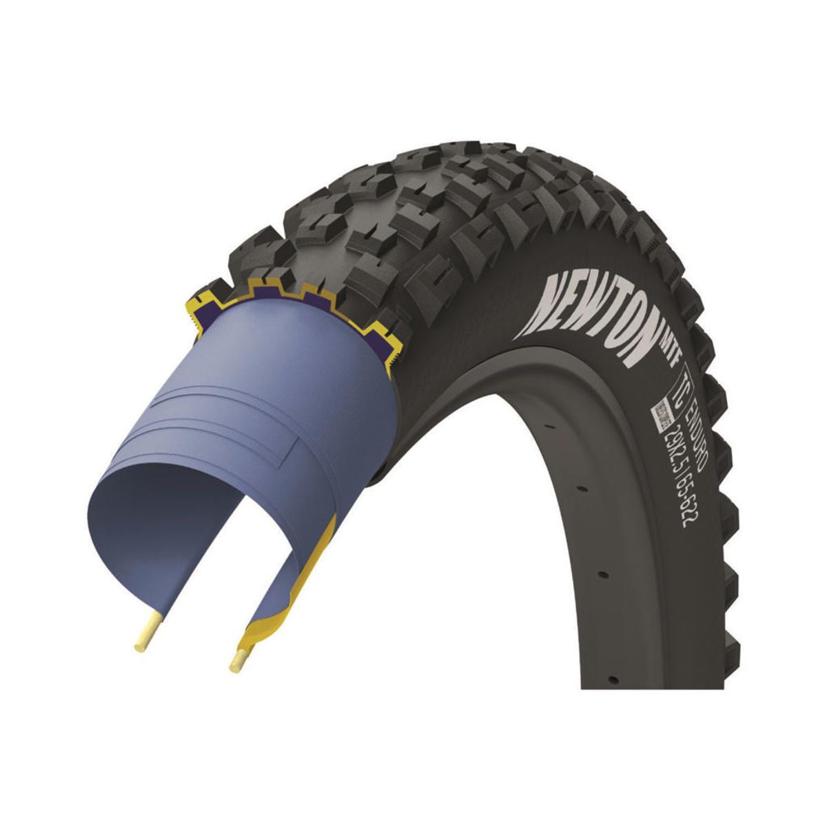 Goodyear Newton Enduro MTF - Enduro - Foldedæk - 29x2,50 (65-622) - Sort