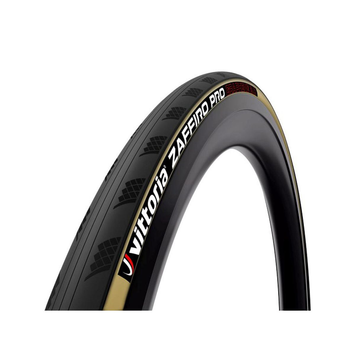 Vittoria Zaffiro Pro G2 - Road foldedæk - 700x25c - Sort/Brun