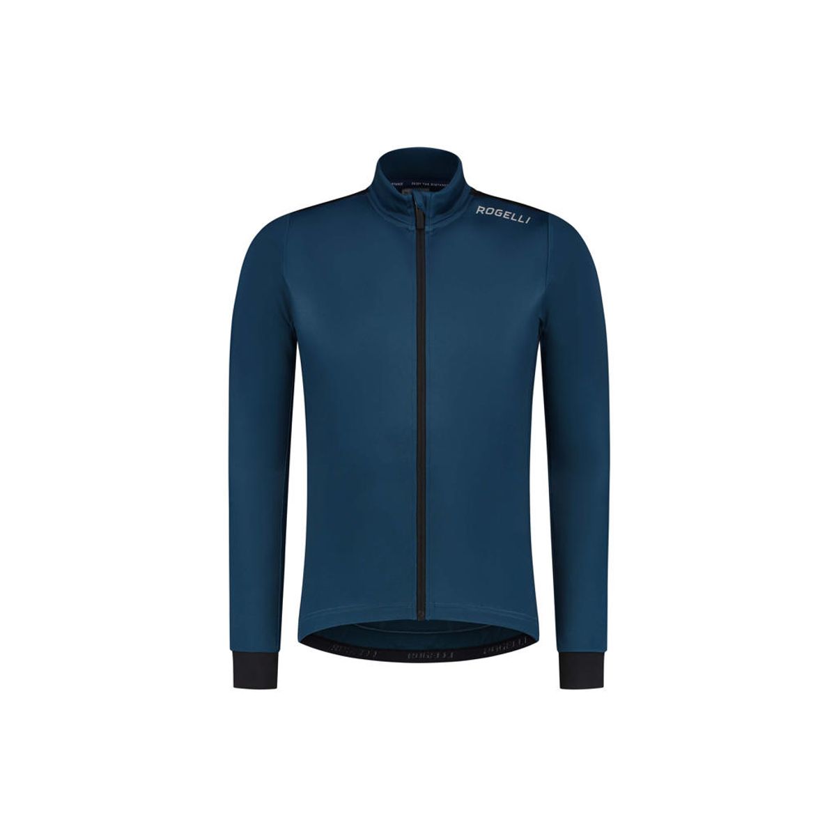 Rogelli Core - Cykeltrøje - Lange ærmer - Navy - Str. L