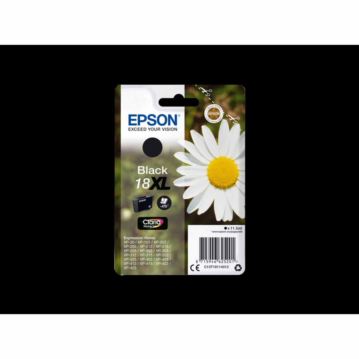 Epson Blækpatron 18xl Sort