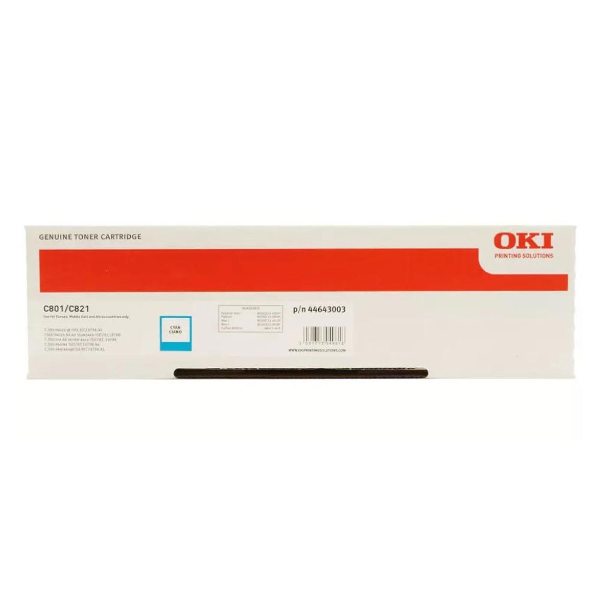 OKI Toner C801/c821 Cyan