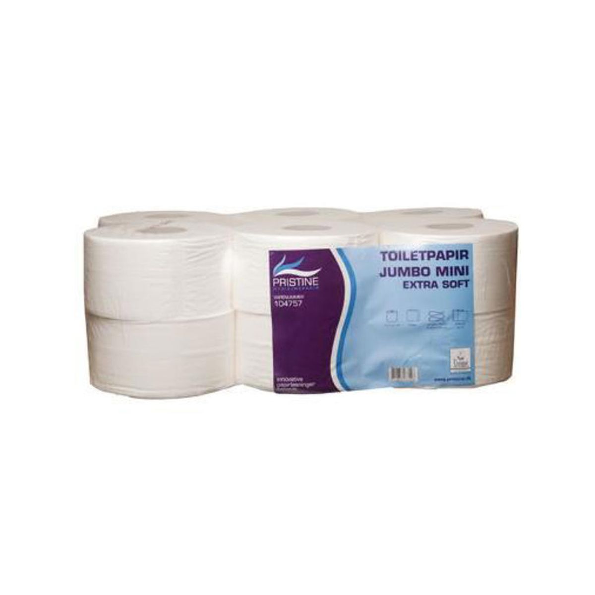 Toiletpapir Jumbo Mini Ekstra Soft 2-lags 12 rl.