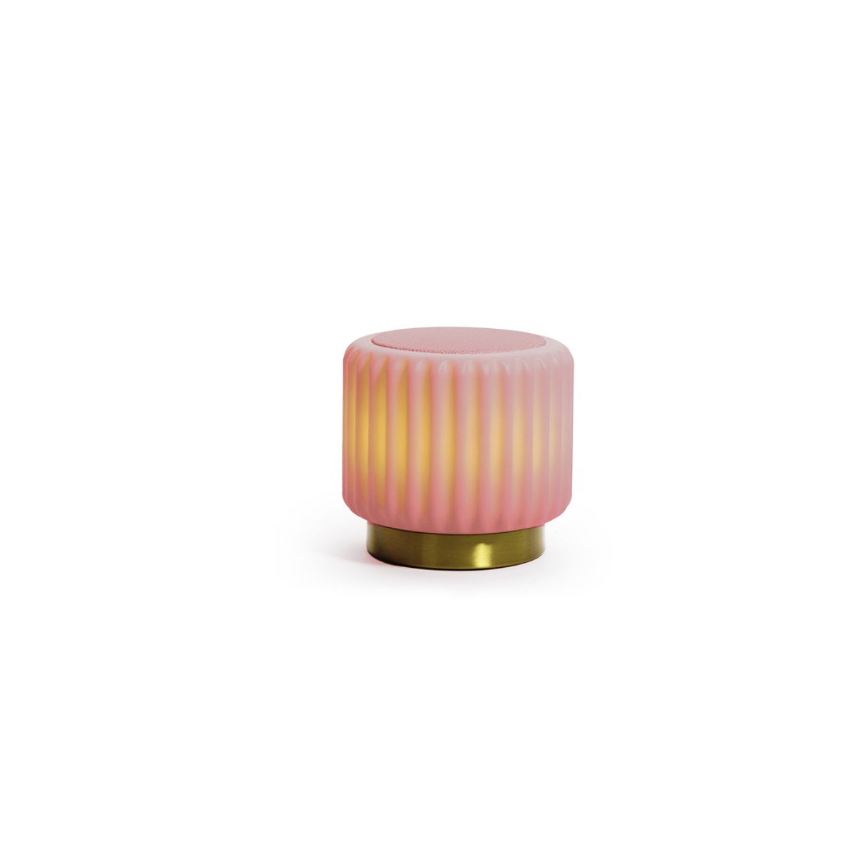 Dentelles Speaker/light USB Strawberry/gold